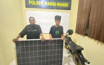 Pencurian Panel Surya di Wakatobi Terungkap, Dua Terduga Pelaku Diamankan